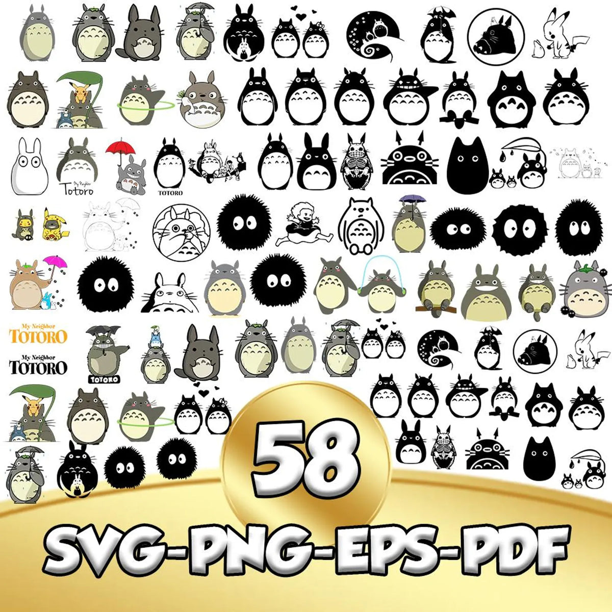 58 Totor Ilustraciones Digital PNG| Clipart | Sticker