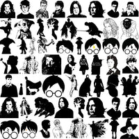 3000+ Harry Wizard Ilustraciones Digital PNG| Clipart | Sticker