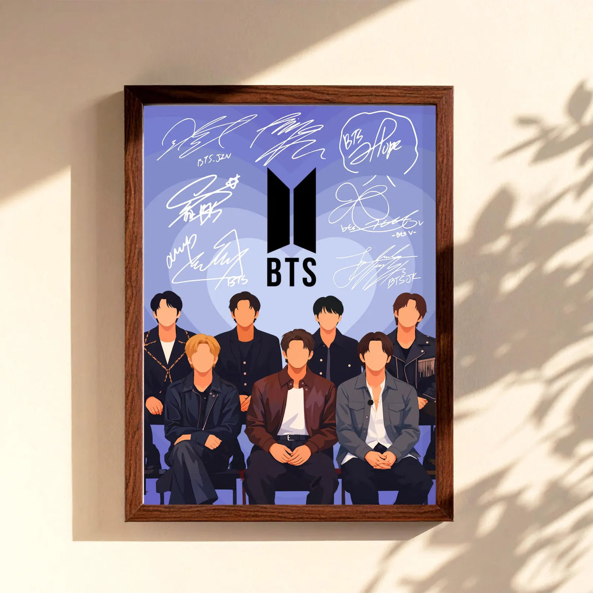 Cuadro BTS Vector