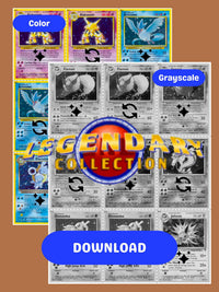 Legendary Collection Imprimible Master y Completo Set Binder Placeholders + Checklist (Descarga Digital)