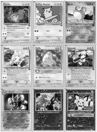 Base: Wizards of the Coast Base Set Promos Imprimible Master Set Binder Placeholders + Checklist (Descarga Digital)