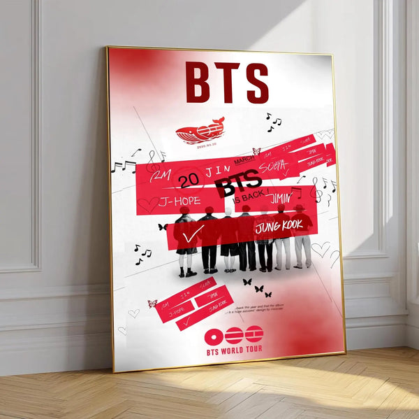 Cuadro Enmarcado | BTS Arirang