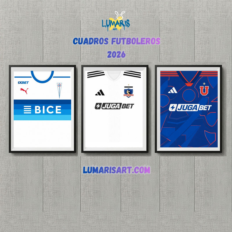 Cuadros futboleros Liga Chilena 2026