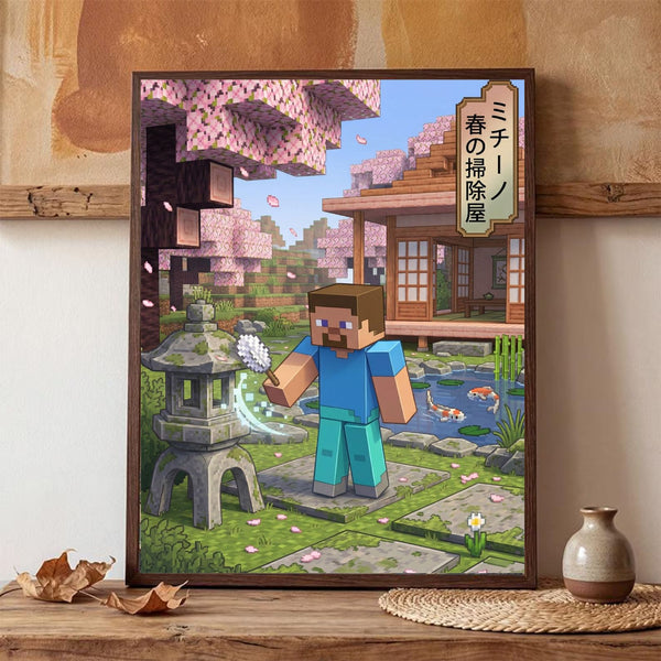 Cuadro Enmarcado | Minecraft