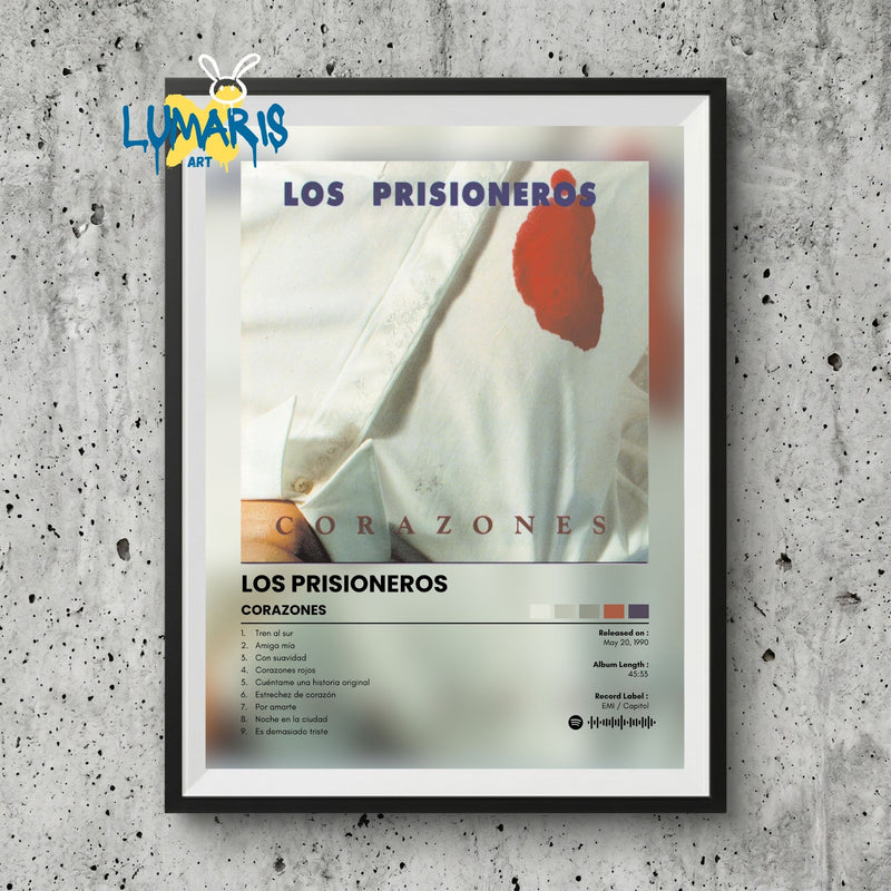 Cuadro Spotify Los Prisioneros