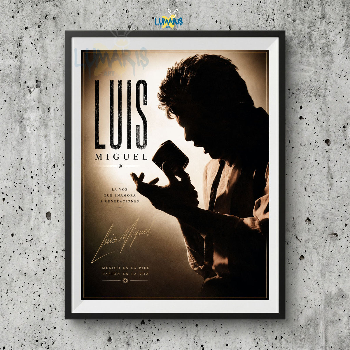 Cuadro Luis Miguel - Romance