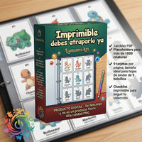 Pokébreak National Pokédex 1025| Páginas imprimibles para carpetas y separadores