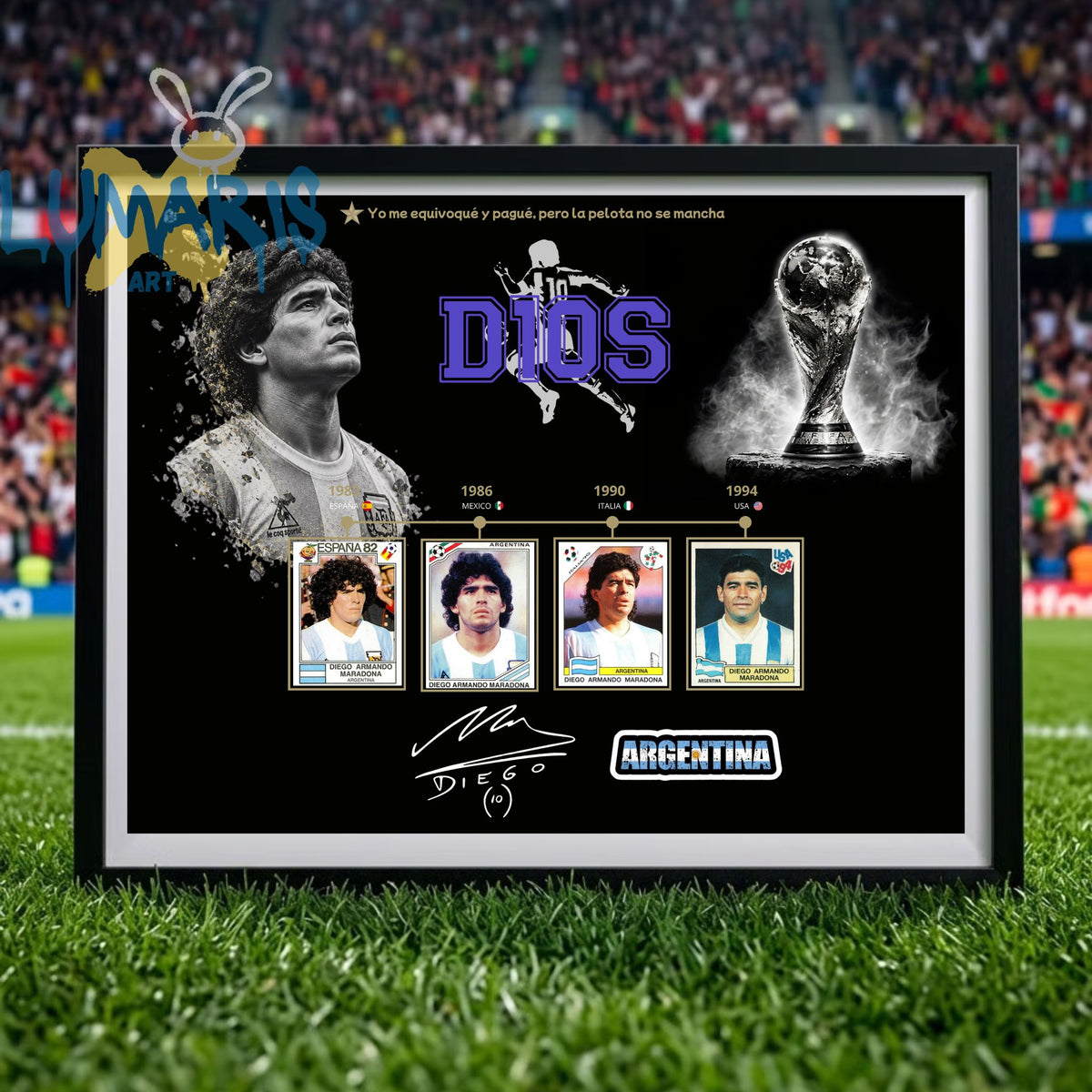 Cuadro Diego Maradona