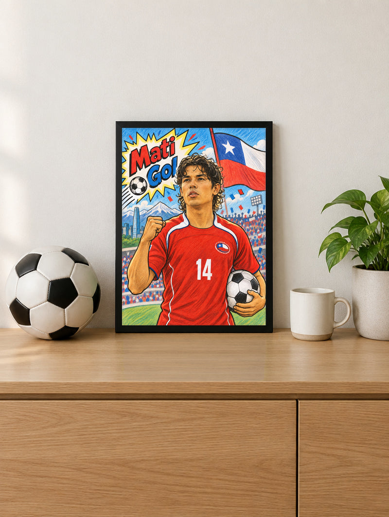 Cuadro Decorativo Mati Gol Fernández