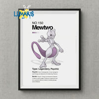 Cuadros decorativos Pokemon 1 generacion (20 Designs)