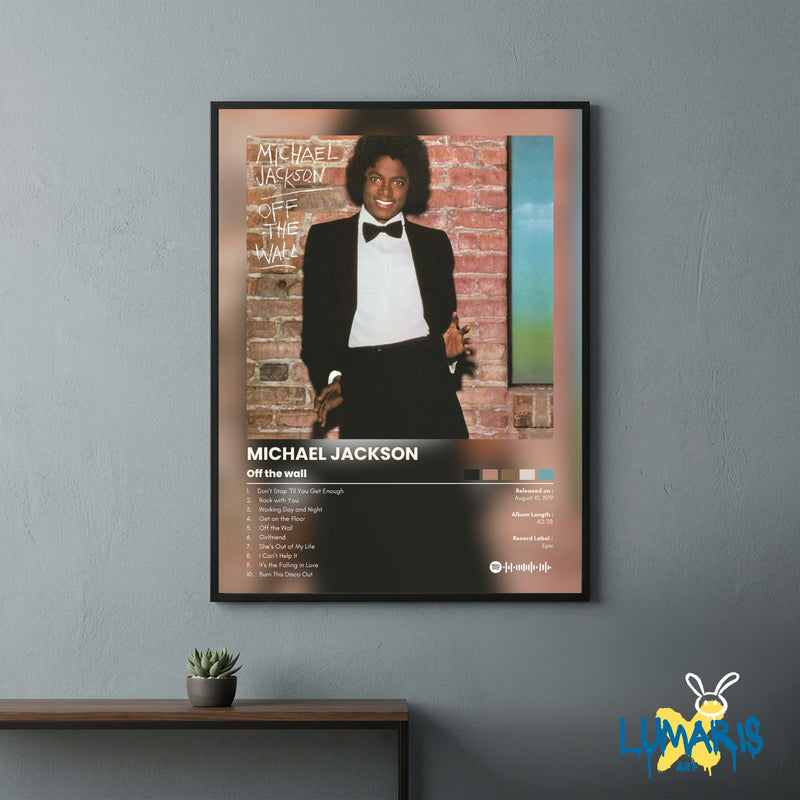 Cuadro Spotify Michael Jackson - Off The Wall