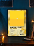 Cuadro Spotify Gustavo Cerati Amor Amarillo