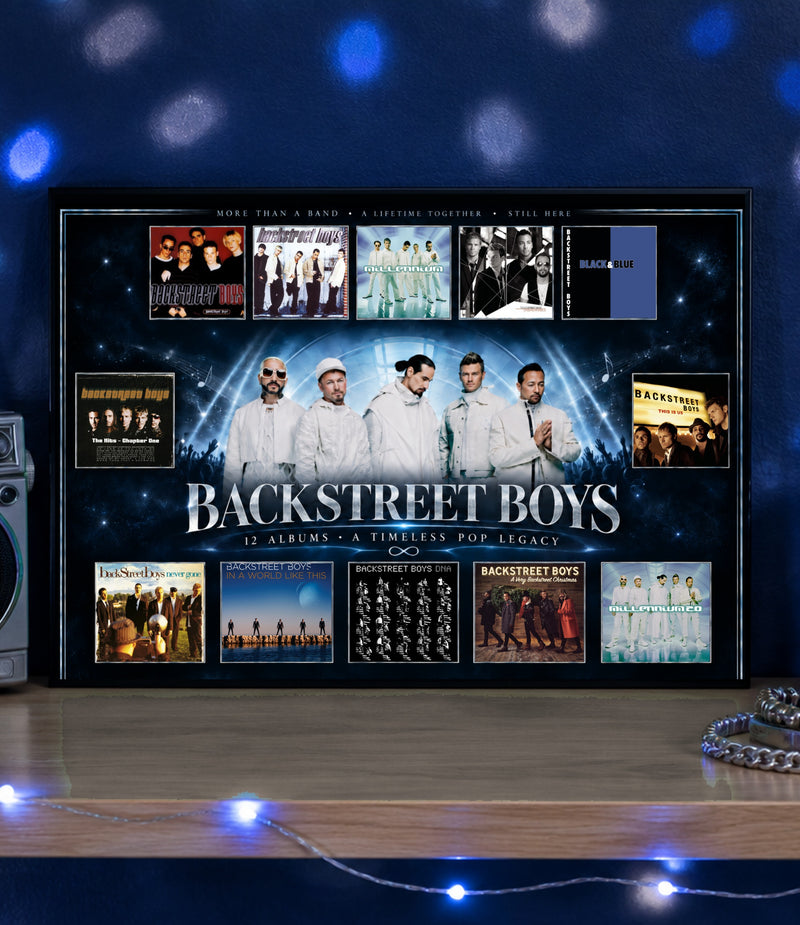 Cuadro Backstreet Boys - Trayectoria 12 Albumes