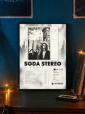 Cuadro Spotify Soda Stereo Doble Vida