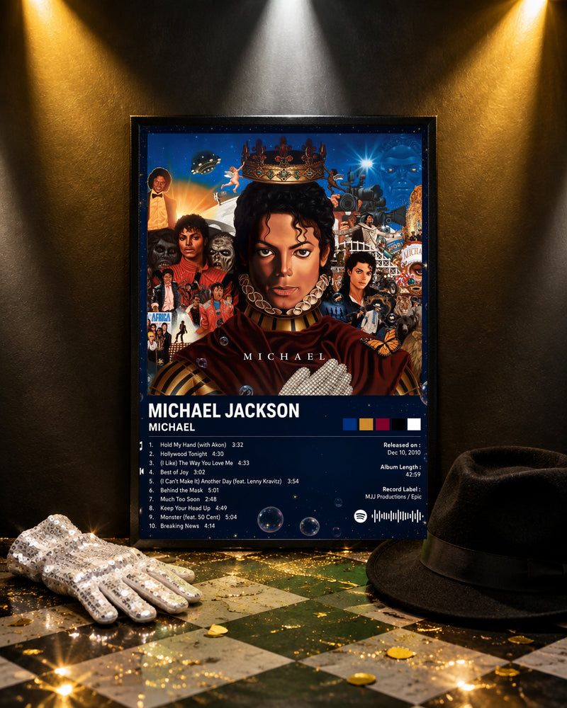 Cuadro Spotify Michael Jackson - Michael