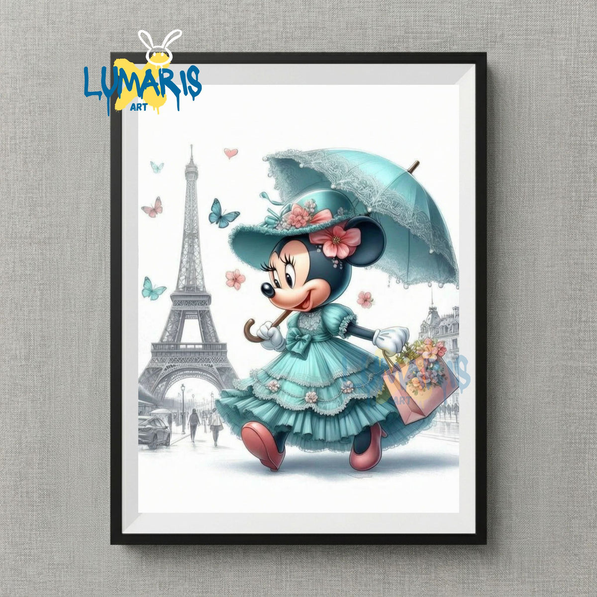Cuadros decorativos Minnie en Paris