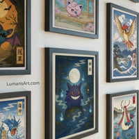 Conjunto de 30 Pósters estilo japonés: Decoración Anime y Videojuegos, Arte inspirado en criaturas coleccionables (Descarga Digital)