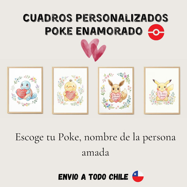 Personalizados - Enamorados Pokes