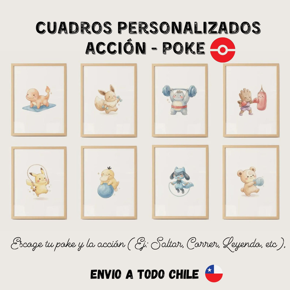 Personalizados - Acción Pokes