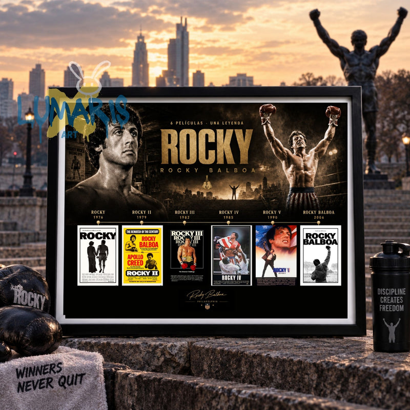 Cuadro Decorativo Rocky