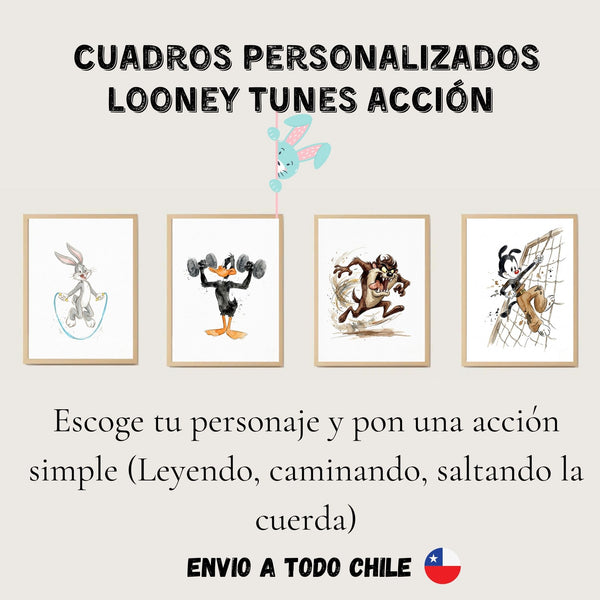 Personalizados - Acción Looney Tunes
