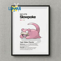 Cuadros decorativos Pokemon 1 generacion (20 Designs)