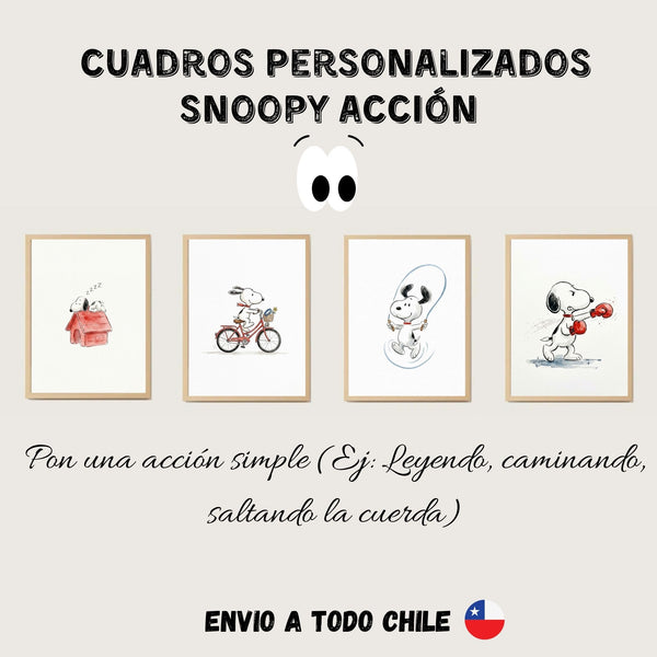 Personalizados - Acción Snoopy