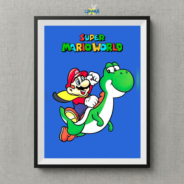 Cuadro Super Mario World snes