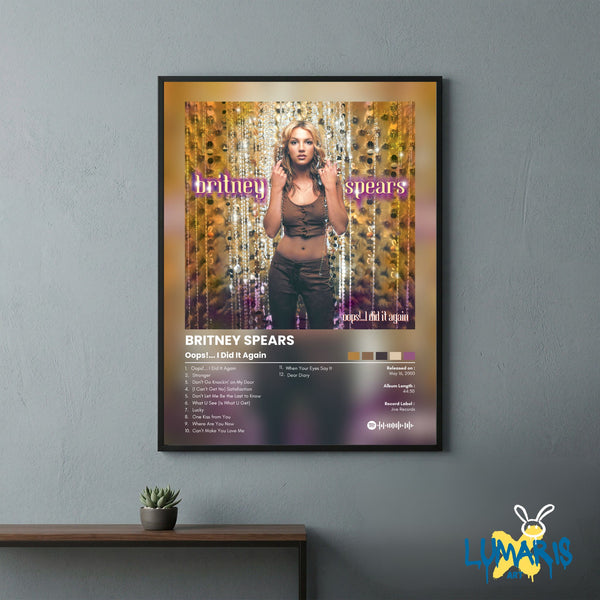 Cuadro Britney Spears -  Oops!... I Did It Again