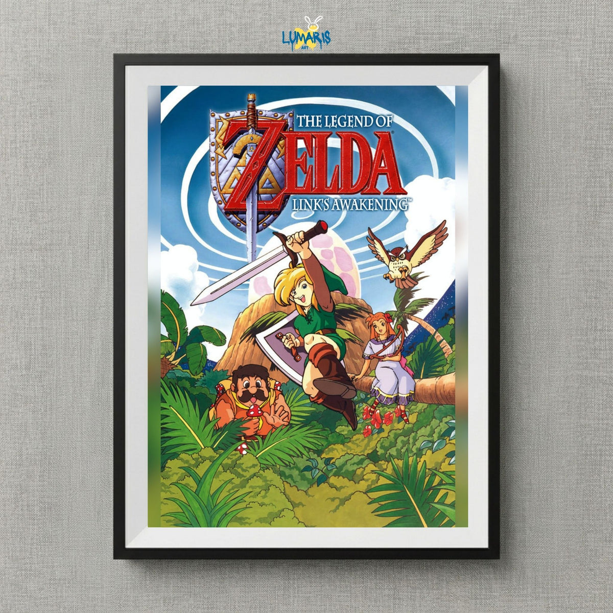 Cuadro The legend of zelda  link's awakening